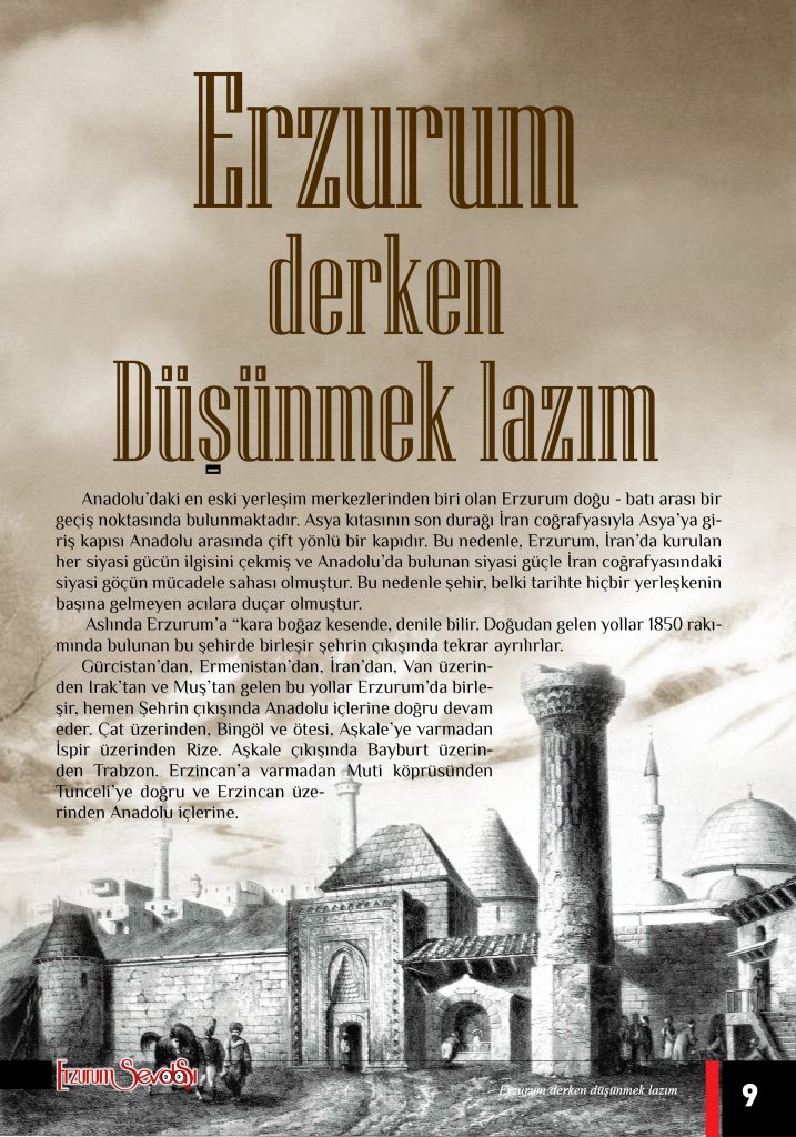 ErzurumÂ Derken DÃ¼ÅŸÃ¼nmek LazÄ±m