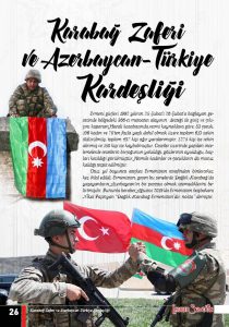 Karabağ zaferi ve Azerbaycan-Türkiye kardeşliği
