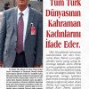 KARA FATMA TÜM TÜRK DÜNYASININ KAHRAMAN KADINLARINI İFADE EDER