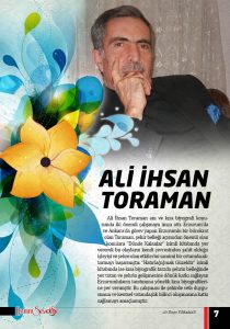 ALİ İHSAN TORAMAN'LA RÖPORTAJ