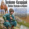 ERZURUM BÖLGESİ TEREKEME- KARAPAPAK TÜRKLERİ YERLEŞKE VE KÖYLERİ.