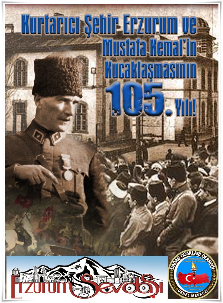 105 yıl önce Biri Şehir Diğeri Lider İki Kurtarıcı Kucaklaştı