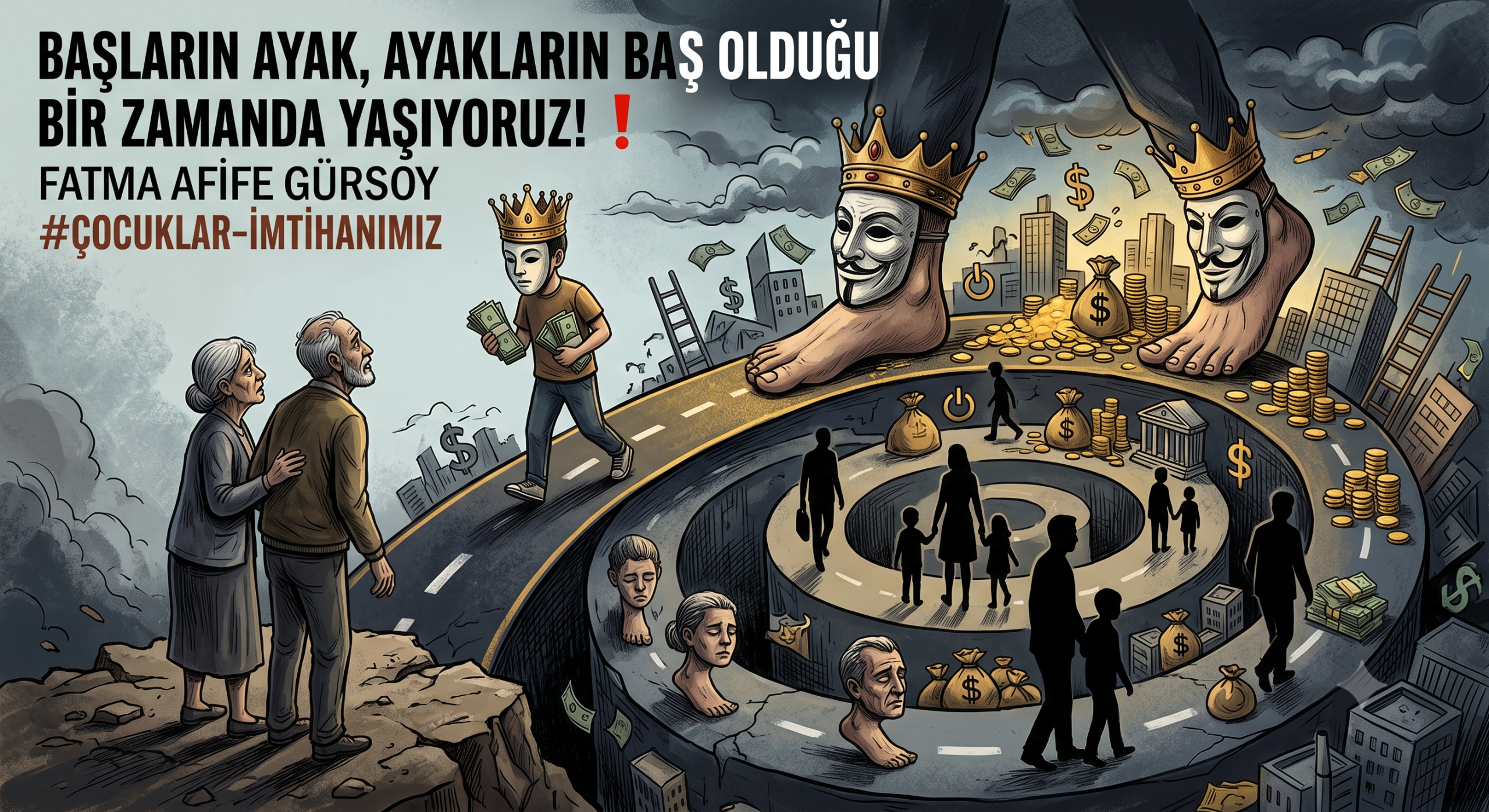 BAŞLARIN AYAK AYAKLARIN BAŞ OLDUĞU ZAMANDA YAŞIYORUZ